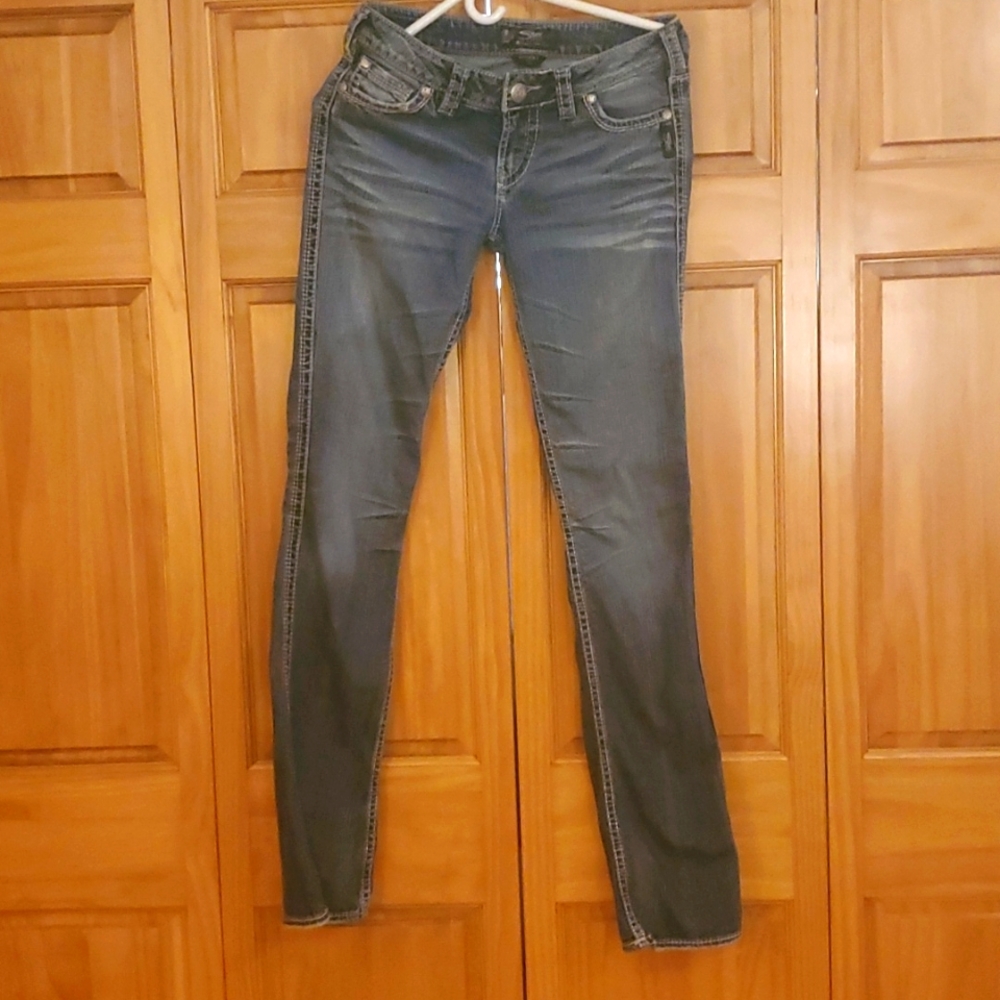 Silver Frances Jeans